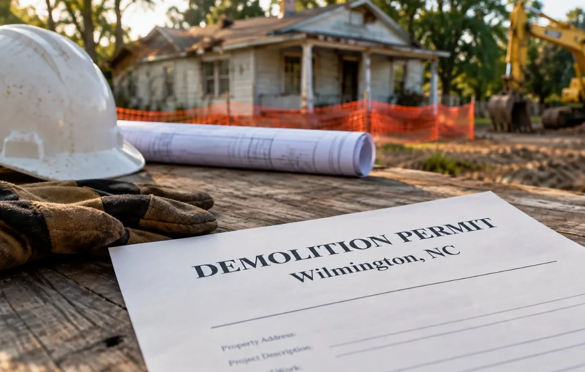 Demolition Permit in Wilmington NC: Do I Need One?
